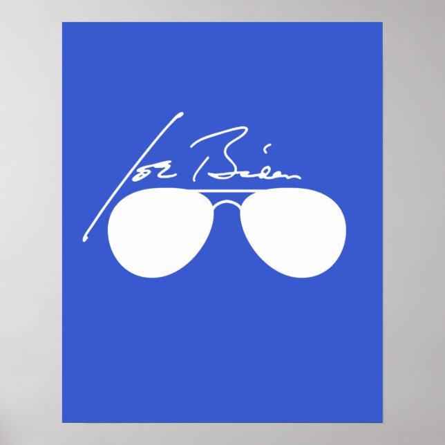 Joe Biden Aviators Poster (Framsidan)