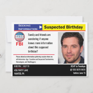 Joe Biden Birthday Bash: Misstänkt info önskad Inbjudningar