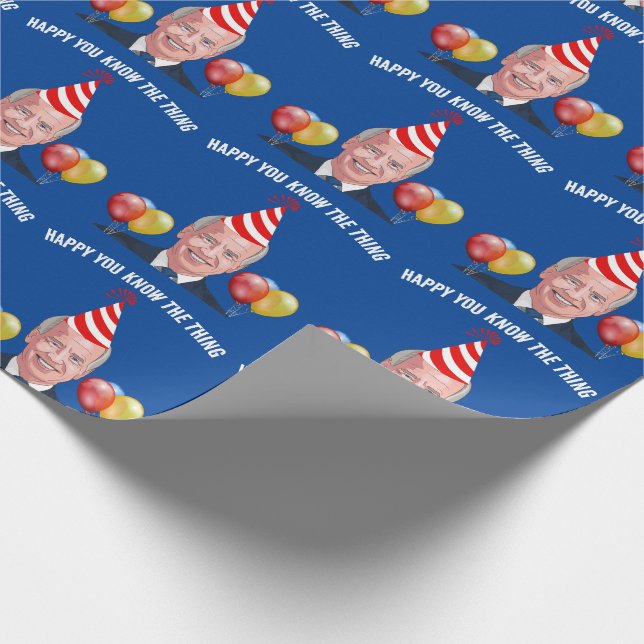 JOE BIDEN BIRTHDAY DU VET SAK PRESENTPAPPER (Hörn)