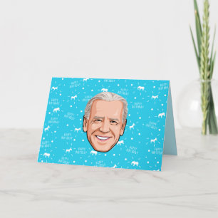 Joe Biden Birthday Tack Kort