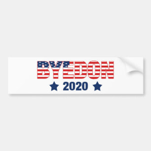 JOE BIDEN BUMPER STICKER - BYE DON 2020 BILDEKAL