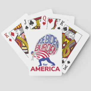 Joe Biden Burden för Amerika Casinokort