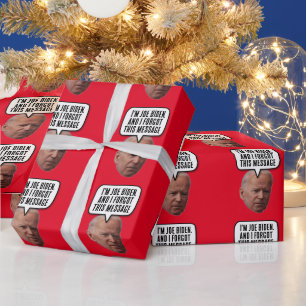 JOE BIDEN CHRISTMAS FÖRSVUNDADE DET HÄR MEDDELANDE PRESENTPAPPER