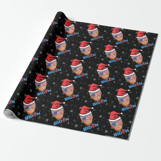 joe biden christmas Tomat Presentpapper (Utrullad)