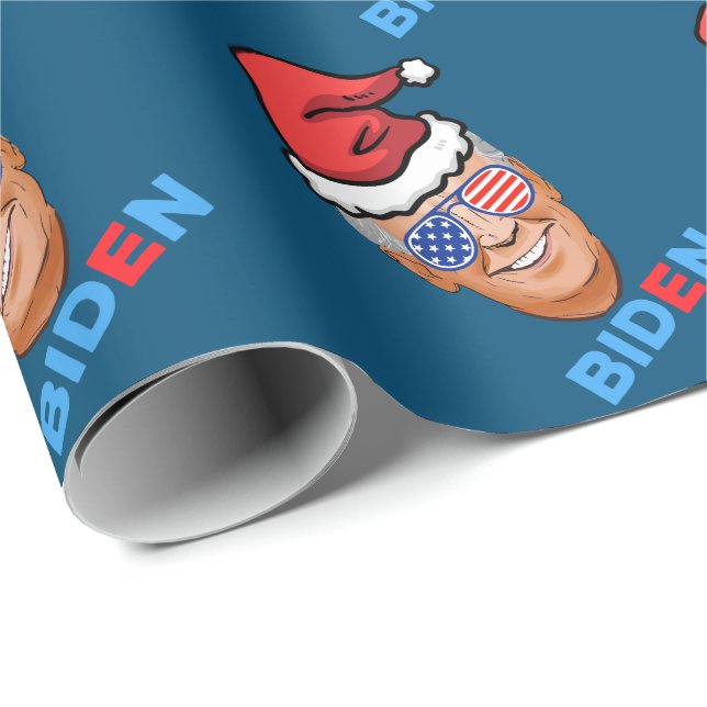 joe biden christmas Tomat Presentpapper (Rullad Hörn)
