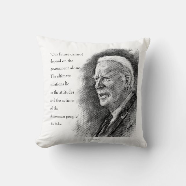 Joe Biden & Citat Kudde (Framsida)