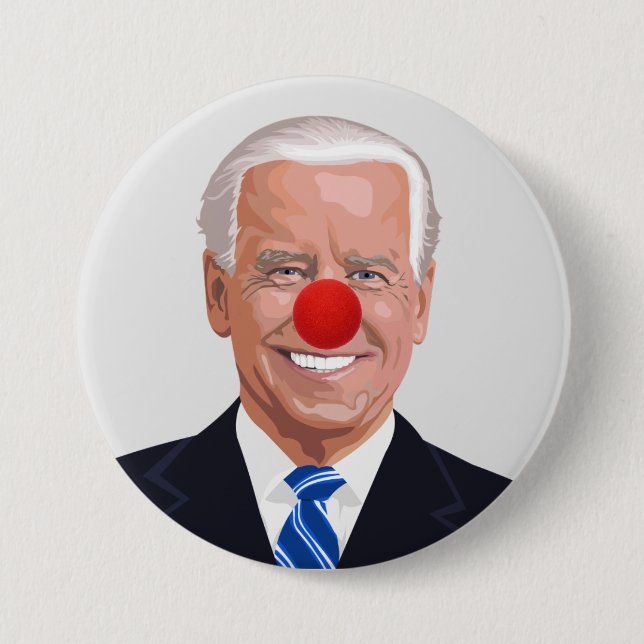 JOE BIDEN CLOWN-KNAPPAR KNAPP (Framsida)