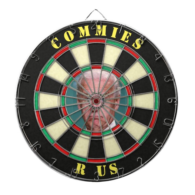 Joe Biden Commies R Us Dartboard Darttavla (Framsidan)