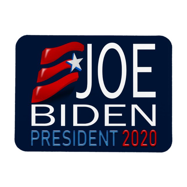 Joe Biden Democratic President 2020 Val Magnet (Horisontell)
