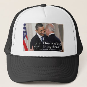 Joe Biden 'detta är en stor f-ing deal Keps