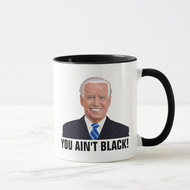 JOE BIDEN DU INTE BLACK! KAFFE KOPPAR (Höger)