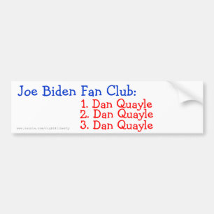 Joe Biden fläktklubb: Bildekal