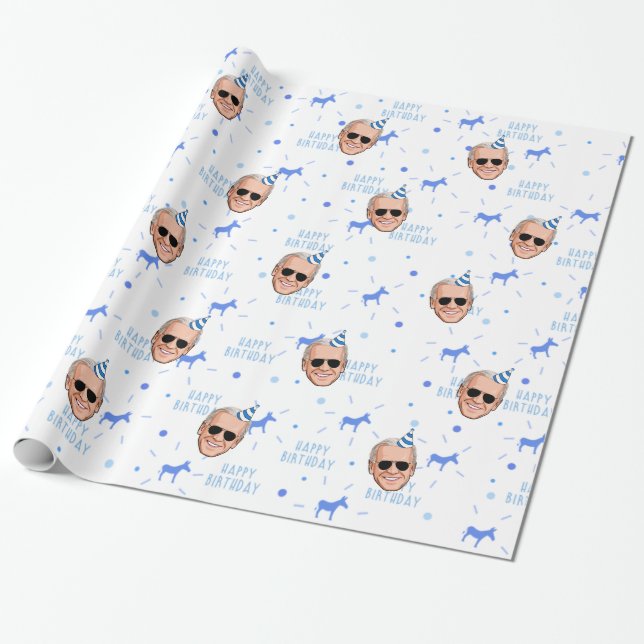 Joe Biden födelsedag Presentpapper (Utrullad)
