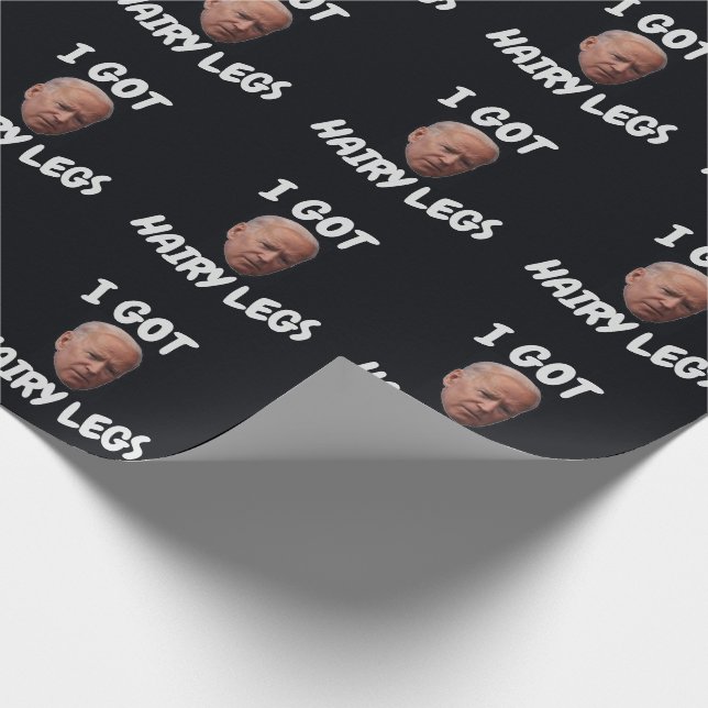 JOE BIDEN FÖDELSEDAGSROLIKT INPACKNINGSPAPPER PRESENTPAPPER (Hörn)