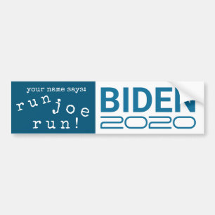 Joe Biden för Joe för 2020 springa kandidat för Bildekal