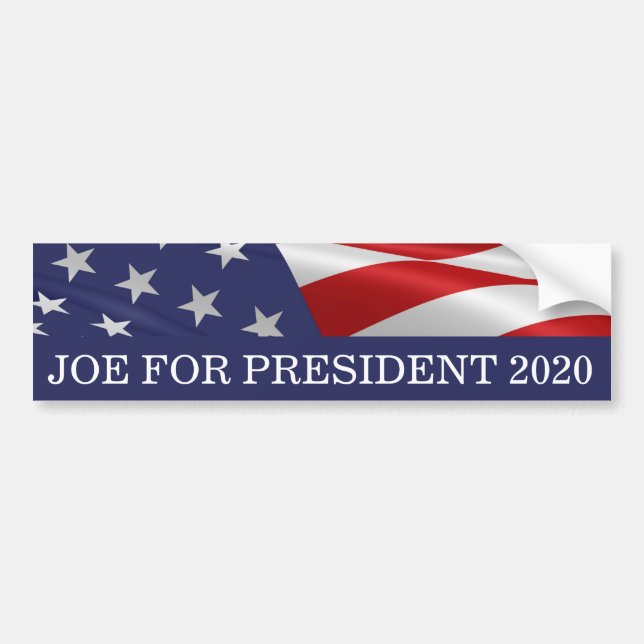 Joe Biden för president 2020 Bildekal (Framsidan)