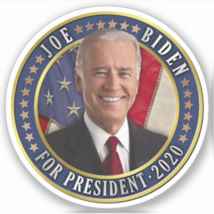 Joe Biden för president 2020 Klistermärken