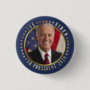 Joe Biden för president 2020 Knapp