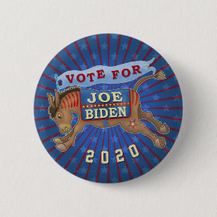 Joe Biden för president 2020 Knapp