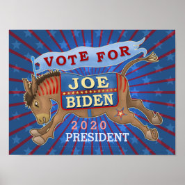Joe Biden för president 2020 Poster