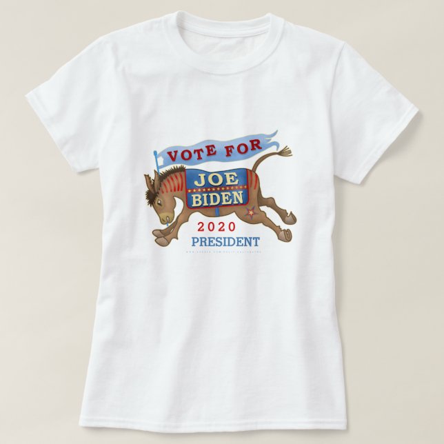 Joe Biden för president 2020 T Shirt (Design framsida)
