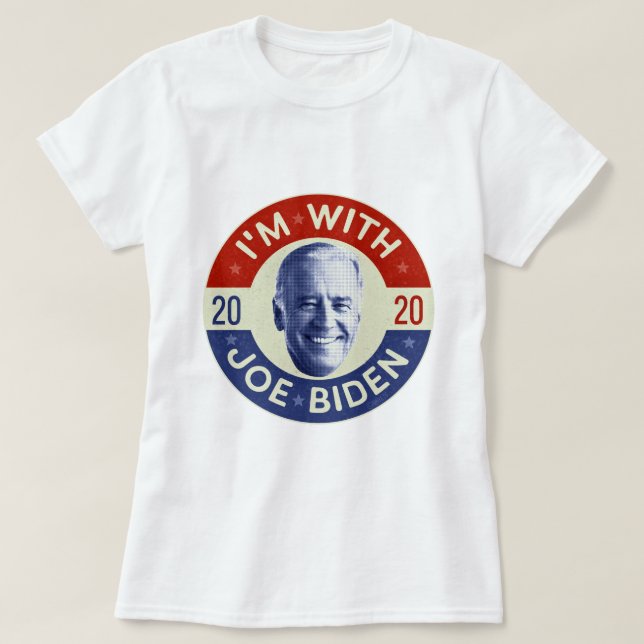 Joe Biden för president 2020 T Shirt (Design framsida)