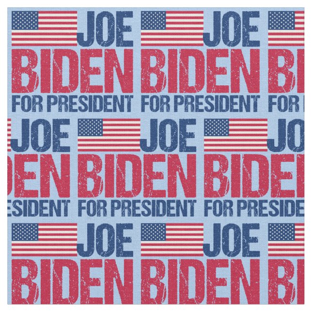 Joe Biden för president 2020 Tyg (Närbild)