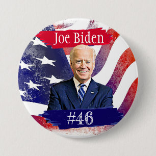 Joe Biden för president 46:e USA 2020 Knapp
