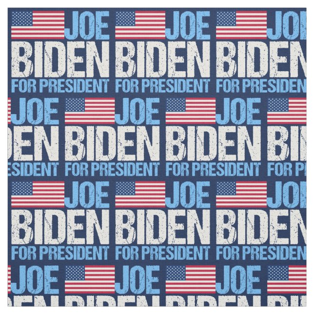 Joe Biden för president Tyg (Provkarta)