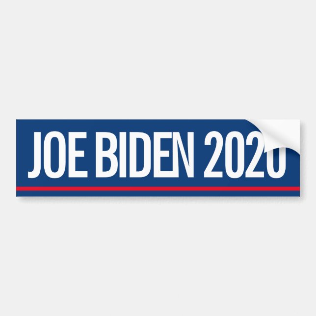 Joe Biden för presidentvalet 2020 Bildekal (Framsidan)
