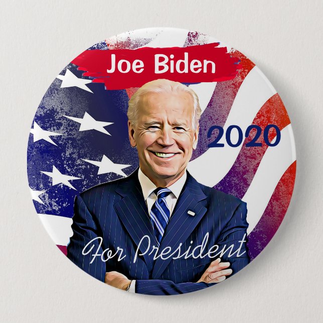 Joe Biden för presidentvalet 2020 Knapp (Framsida)
