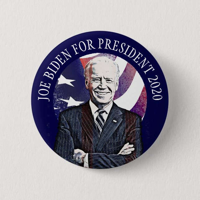 Joe Biden för presidentvalet 2020, USA Rally Knapp (Framsida)