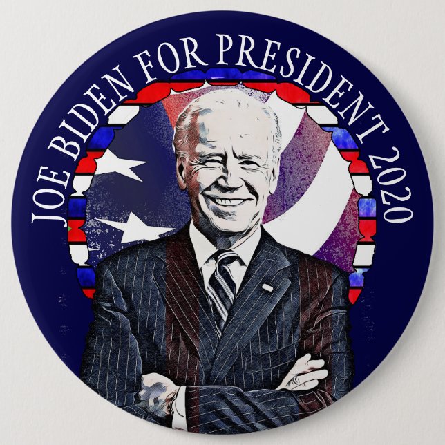 Joe Biden för presidentvalet 2020, USA Rally Knapp (Framsida)