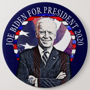 Joe Biden för presidentvalet 2020, USA Rally Knapp