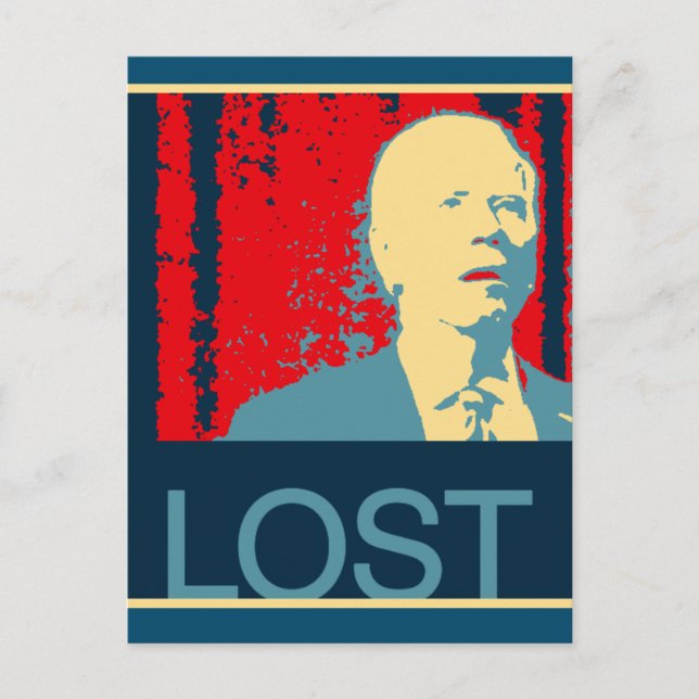 JOE BIDEN FÖRSVAGADE FUNNY OBAMAIZED POSTCARDS VYKORT (Framsida)