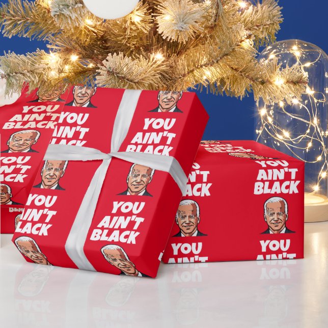 JOE BIDEN FUNNY CHRISTMAS Wrapping Papper Presentpapper (Helgdagar)