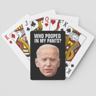 JOE BIDEN FUNNY VEM POOPED? SPELKORT