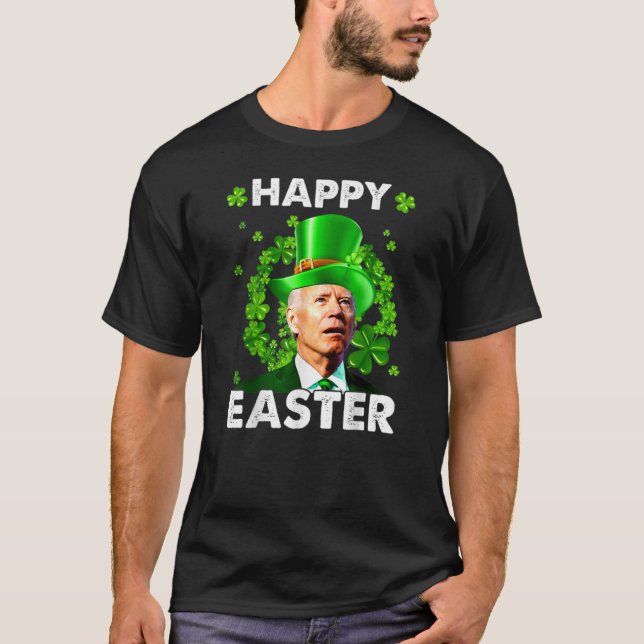 Joe Biden Glad påsk begick en konstig antibiden S T Shirt (Framsida)
