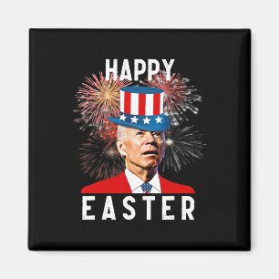 Joe Biden Glad Påsk För Roligt Självständighetsdag Magnet