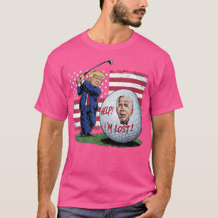 Joe Biden Golf Boll Funny T Shirt