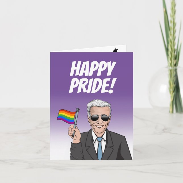 Joe Biden Hälsning Kort (Framsida)