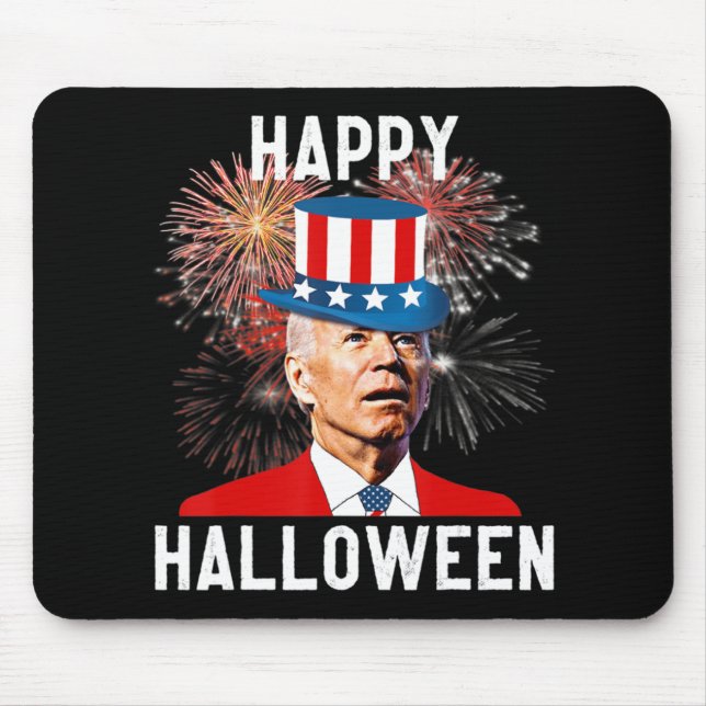 Joe Biden Happy halloween för Roligt till juli Musmatta (Framsidan)