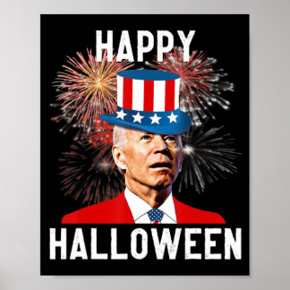 Joe Biden Happy halloween för Roligt till juli Poster