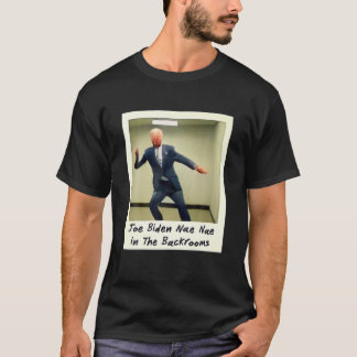 Joe Biden i bakrummen, riktigt foto T Shirt