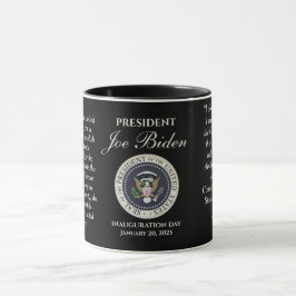 Joe Biden Inauguration Day 20 januari 2025 Mugg