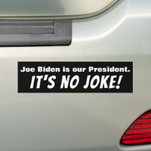 Joe Biden - ingen joke! Stötfångare