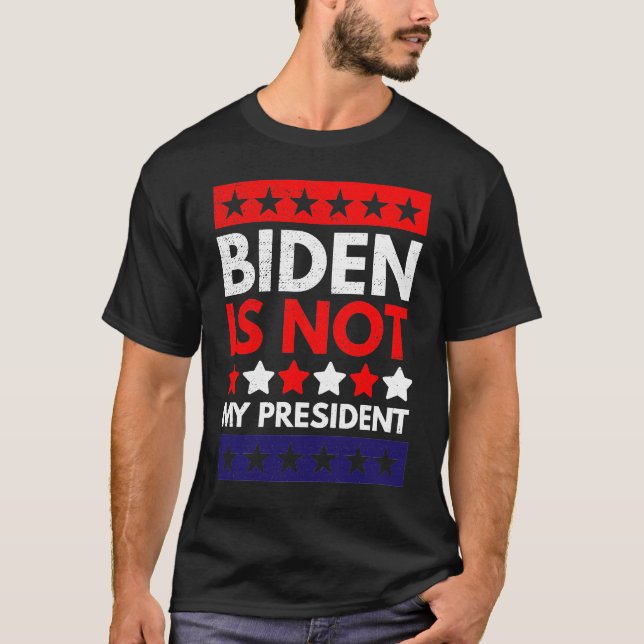 Joe Biden - inte min talman T Shirt (Framsida)