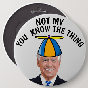 JOE BIDEN, INTE MITT PRESIDENT SAK KNAPP