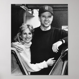 Joe Biden Jill Biden old foto Poster