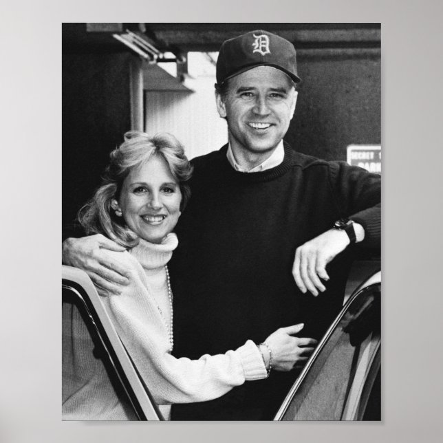 Joe Biden Jill Biden old foto Poster (Framsidan)
